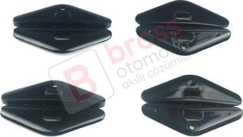 Chevrolet İçin 4 Adet Ön Kapı Pencere Kılavuzu 12353912, 20487630