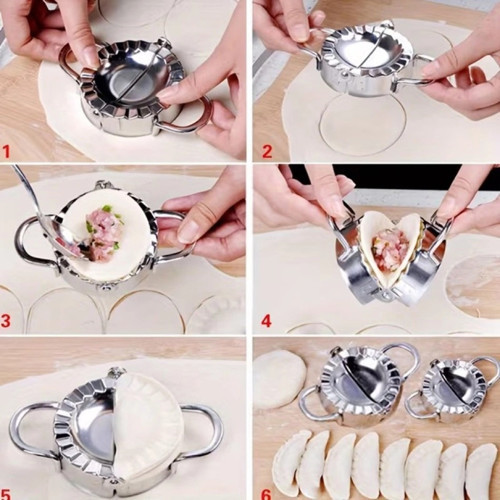 Pratik Hamur Kapatma Aparatı 7.5cm (Çiğ Börek, Mantı ve Poğaça Kalıbı)