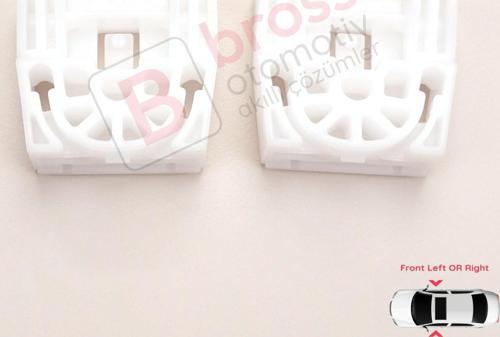 Mercedes C W204 S204 2006-2014 E W212 S212 2009-2016 İçin Ön Kapı Cam Kriko Ayak Tamir Klips Seti