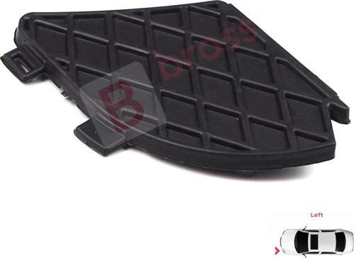 Mercedes E W210 E320 E430 E55 AMG 1999-2003 için Ön Tampon Alt Izgara Kapağı Sol A2108850153