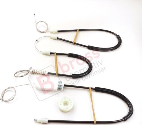 Mercedes SL R230 2001-2012 2-Kapı Convertible Roadster A2307200446 İçin Sağ Cam Kriko Tamir Seti