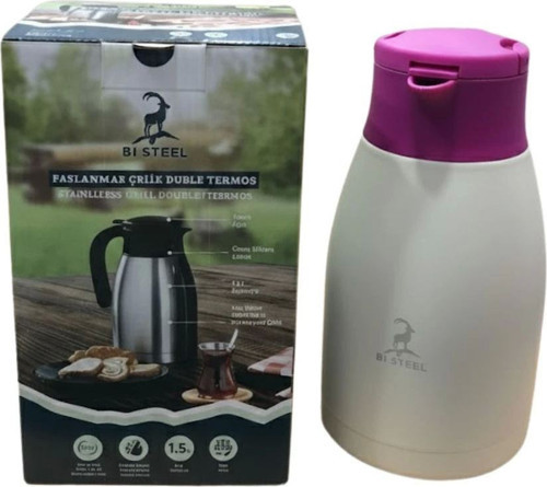 1,5 L Renkli Termos