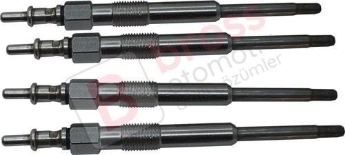 Smart 0.8 CDI için 4 Adet Isıtma Bujisi 11 Volt A6601590001