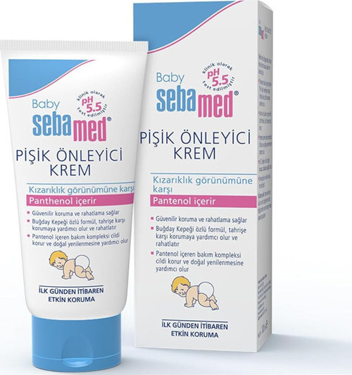 Baby pH 5.5 Yoğun Nemlendirici Etkili Pantenol İçerikli Koruyucu Bebek Pişik Önleyici Krem 100 ml