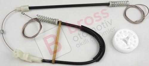 Volvo S40 V40 MK1 644 645 1995-2004 4/5-Kapı 30623449 İçin Elektrikli Ön Sağ Cam Kriko Tamir Seti