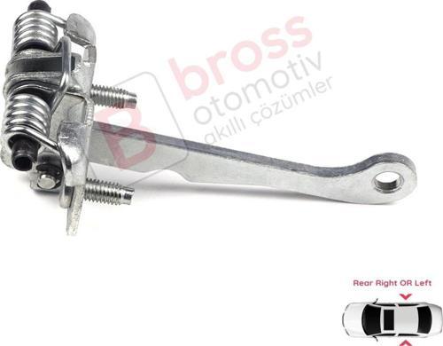 Peugeot 106 1991-2004 Citroen Saxo 1996-2004 İçin Arka Sağ veya Sol Kapı Gergi Yayı 9181H4