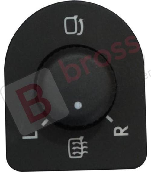 VW Golf Bora Jetta Beetle için Isıtmalı Katlamalı Aynalar için Kontrol Ayar Düğmesi 1J1959565E