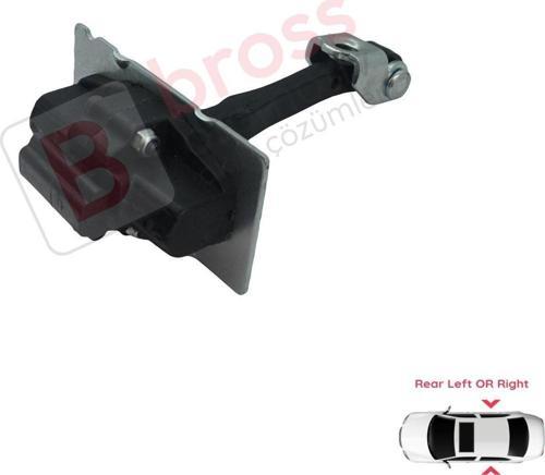 Peugeot 308 MK2 4/5 Kapı 2013-2021 İçin Arka Sağ veya Sol Kapı Gergi Yayı 9677467280