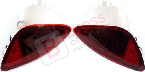Renault Clio 3 için Arka Tampon Sis Farı 8200776055, 8200776054