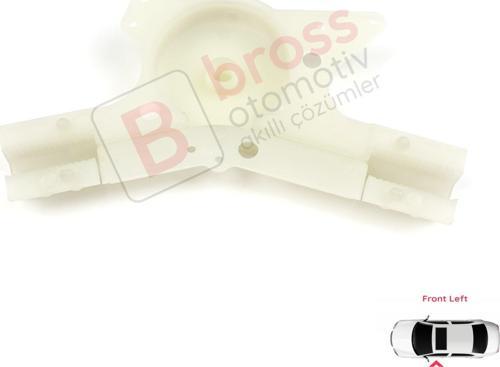 VW Polo Classic Caddy 1993-1999 İçin Ön Sol Cam Mekanizması Motor Kapağı