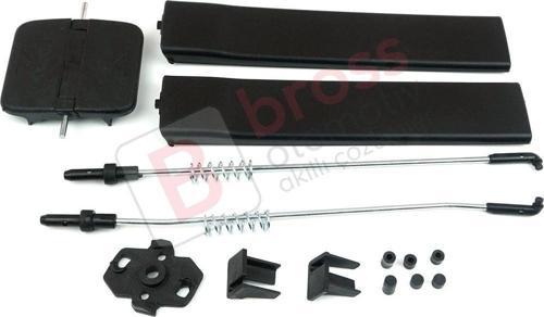 VW T6 İçin Yan Sürgülü Cam Tamir Seti 7H0847788A