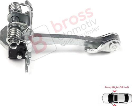 Renault Laguna MK2 Twingo MK2 Wind İçin Ön Sağ veya Sol Kapı Gergi Yayı 8200000721 