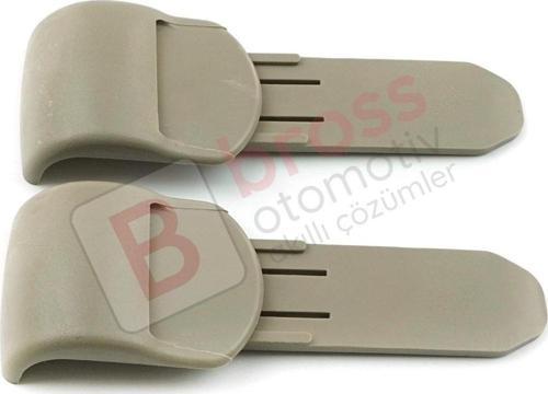 Renault Megane 2 Fluence için 2 Adet Arka Perde Tutucu Klipsi 8200191584