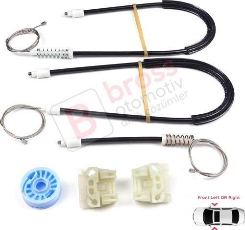 Seat Ibiza MK3 Cordoba MK2 2002-2008 4/5-Kapı İçin Elektrikli Ön Sağ veya Sol Cam Kriko Tamir Seti