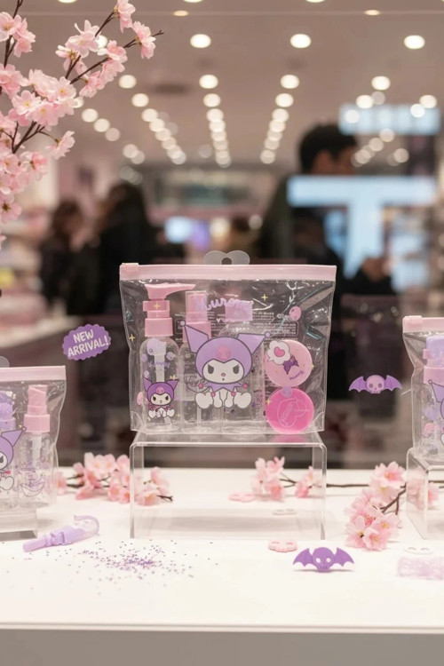 Sanrio Lisanslı Seyahat Dostu 5’li Şişe Seti