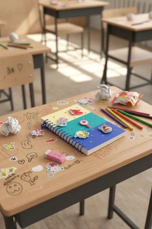 Zootropolis Lisanslı A5 Oluklu Sert Kapak Defter (80 Yaprak)