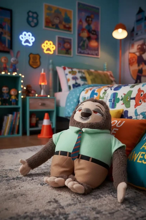 Lisanslı Zootropolis Tembel Hayvan Peluş Oyuncak 33 Cm – Ayakta Duran Yumuşacık Tasarım