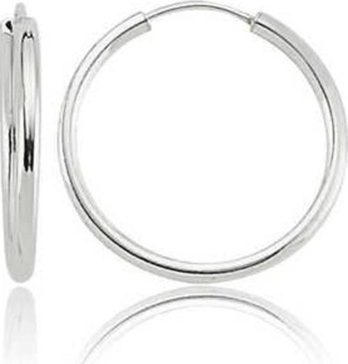 925 Ayar Gümüş Küçük Boy Halka Küpe