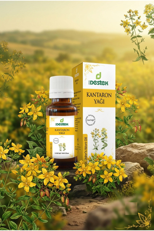 Kantaron Yağı 50 ML | Bitkisel Bakım Yağı | Cilt ve Vücut Bakımı İçin Çok Amaçlı Kullanım | Doğal İçerikli Bakım Desteği