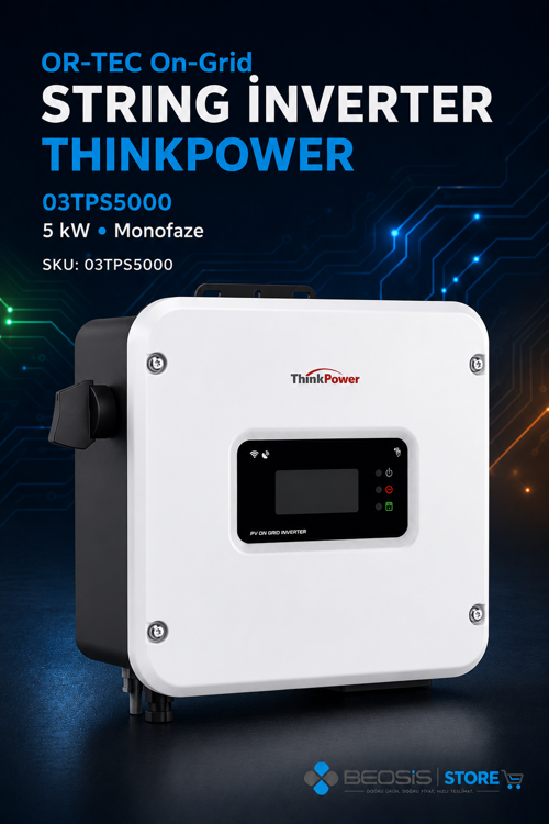 On-Grid STRING İnverter 03TPS5000 THINKPOWER 5KW Monofaze On-Grid İnverter