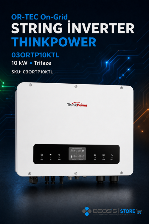 On-Grid STRING İnverter 03ORTP10KTL THINKPOWER 10KW Trifaze On-Grid İnverter