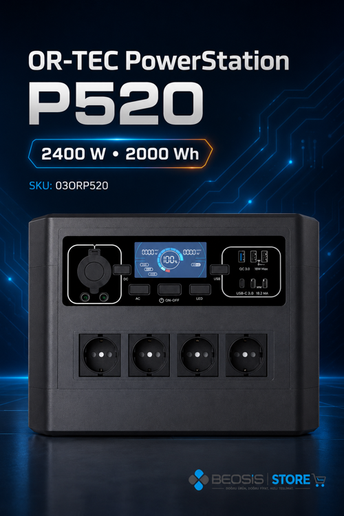 PowerStation 03ORP520 P520 2400W+2000Wh Powerstation