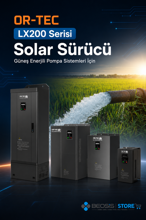 SOLAR SÜRÜCÜ LX200 Serisi 07ORLX015G SOLAR SÜRÜCÜ 15KW 20HP 900VDC 380V