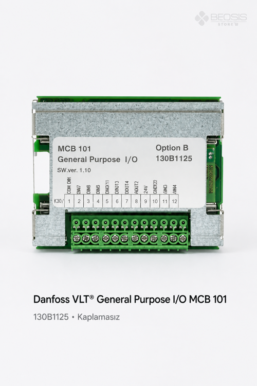 VLT Genel Amaçlı I/O MCB 101 Opsiyon Kartı Kaplamasız