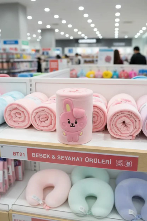 Lisanlı Bebek Koleksiyonu 3D Battaniye (Cooky)