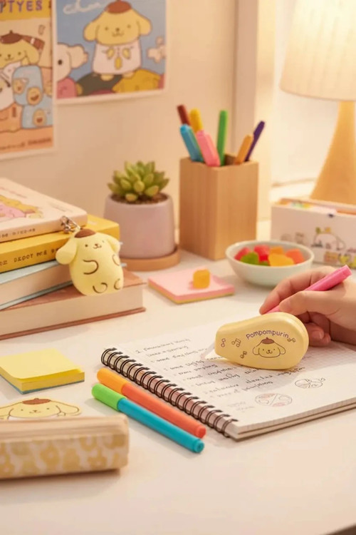 Lisanslı Pompompurin Stacking Fun Serisi Düzeltme Bandı