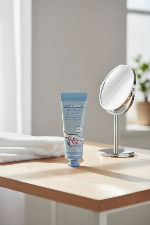 Lisanslı Cinnamoroll Ferah Kokulu El Kremi – Taşınabilir Günlük El Bakımı