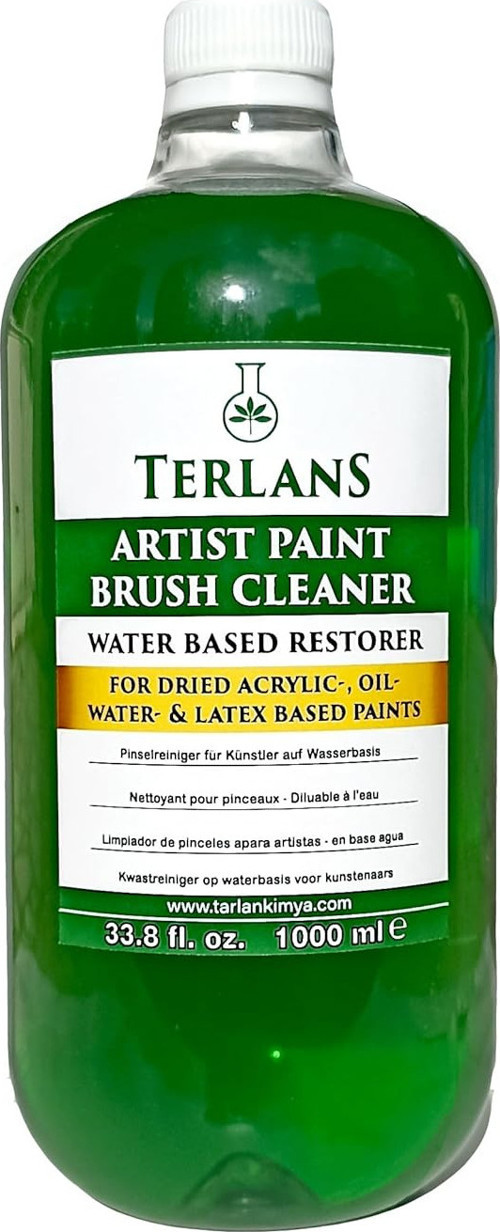 Sanatsal ve Fırça Temizleyici 1000 ml - Yağlı ve Temizleyici - Artist Brush