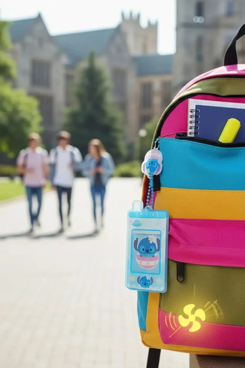 Disney Lisanslı Tsum Tsum Serisi Çerçeve Figürlü Anahtarlık – Stitch