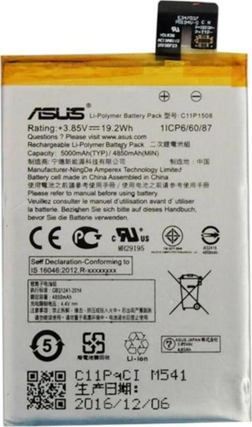 Asus Zc550Kl Zenfone Max Batarya Pil C11P1508
