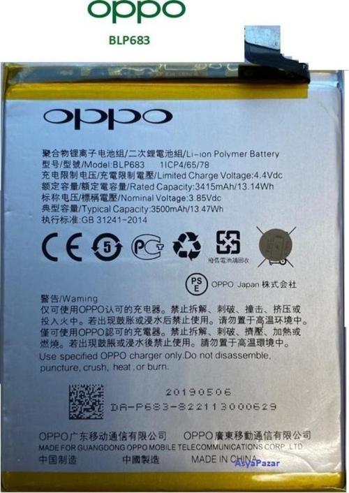 Oppo Realme 2 Pro Blp683 Pil Batarya