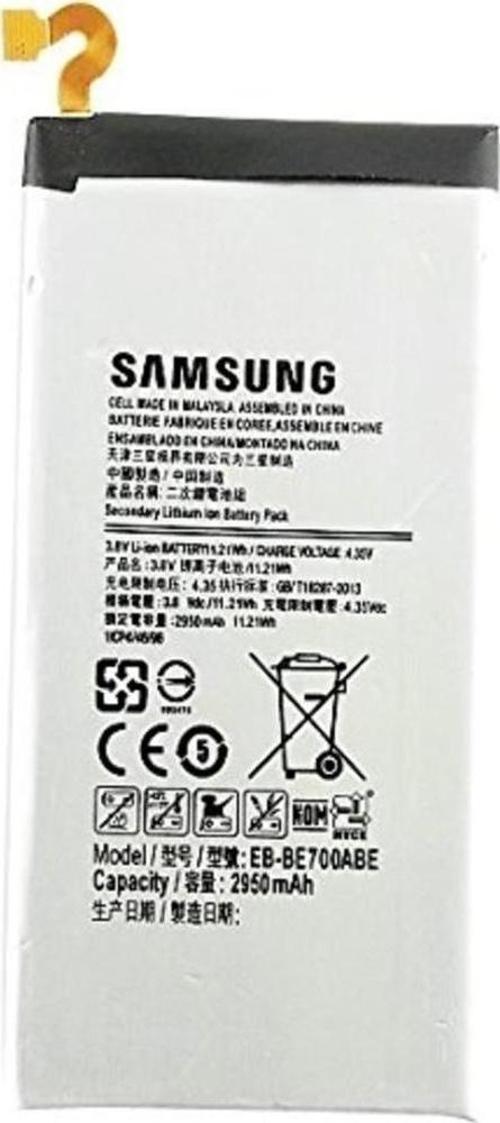 Samsung E7 E700 Pil Batarya Eb-Be700Abe ve Tamir Seti
