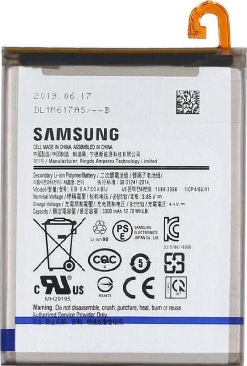 Samsung Galaxy M10 Eb-Ba750A Pil Batarya 3400 Mah