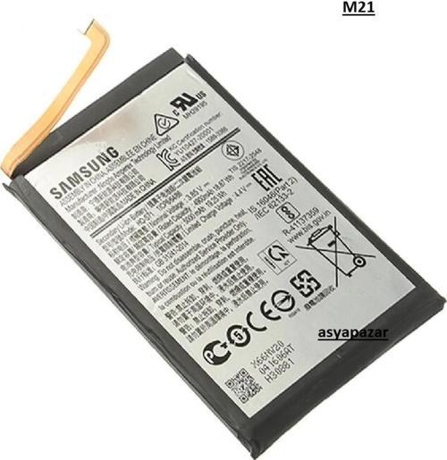 Samsung Galaxy M21 Y M215 Pil Batarya Eb-Bm207Ab 5830 Mah