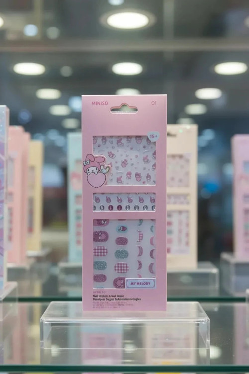 My Melody Lisanslı Tırnak Süsü Ve Çıkartma Seti (04) – Pratik Nail Art Sticker Ve Tırnak Aksesuarı 17,5 Cm