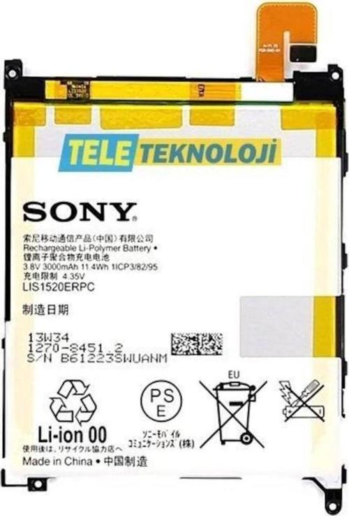 Sony Z Ultra Pil Batarya