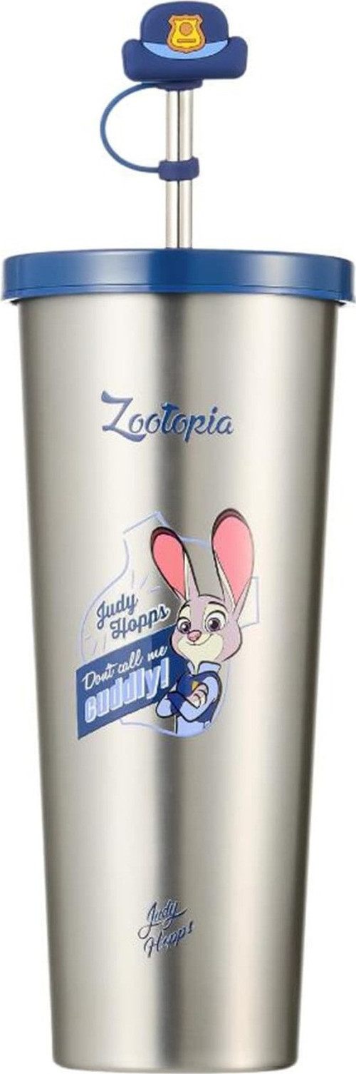 Zootropolis Lisanslı Judy Çift Cidarlı Çelik Matara 800mL