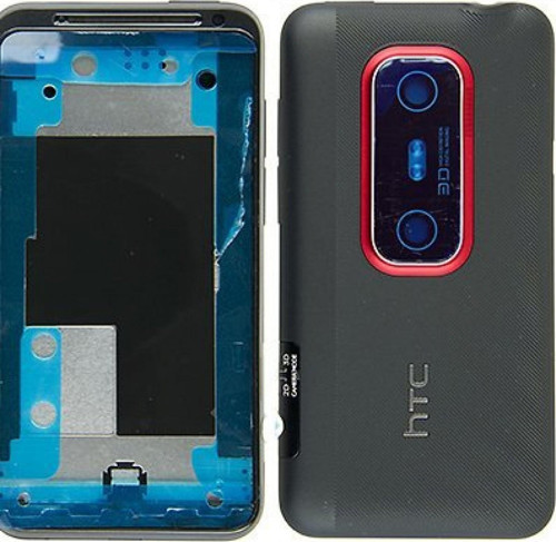 Htc Evo 3D G17 Kasa Kapak Siyah