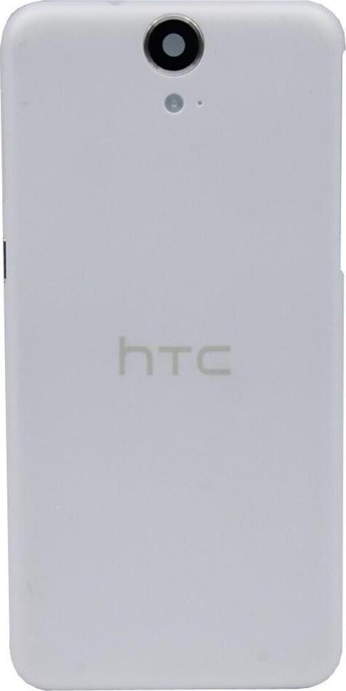 Htc One E9 Arka Kapak Yapışkanlı Pil Batarya Kapağı - Siyah