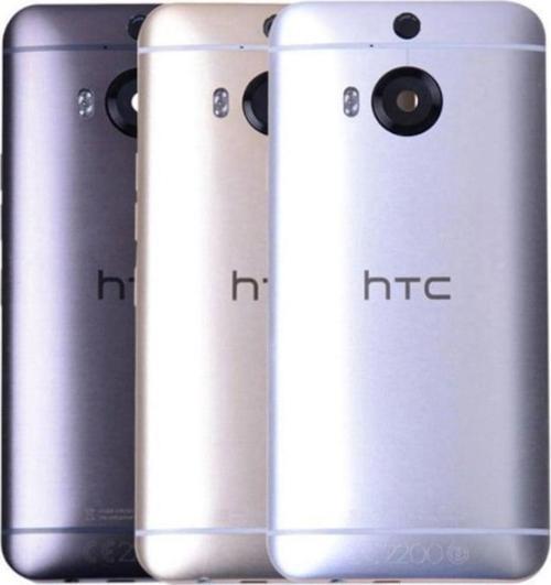 Htc One M9 Plus Kasa Kapak Full - Gümüş Gri