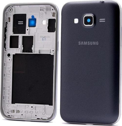 Samsung Galaxy Core Prime Kasa Kapak 2 Simli Sm-g360 - Siyah