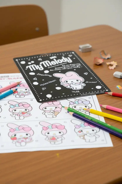 Lisanslı Hello Kitty Ve Arkadaşları Boyama Seti (2 Çeşitli Model)(B)