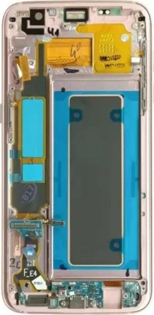 Samsung Galaxy S7 Edge G935 Ekran Çıtası - Mavi