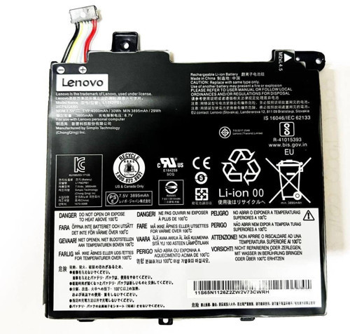 Lenovo 5B10P53997 5B10P54006 Batarya Lenovo Pil