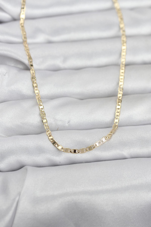 CM 14K Gold Renk Zincir Model 60 cm Kadın Kolye TJ-BKO10970
