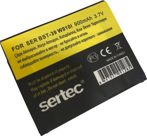 SONY / ERİCSON SR-BST-39 / W 910 I Uyumlu Batarya